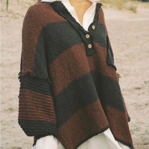 Free People Road Trip Henley Sweater Size Medium